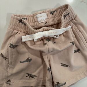 Baby Airplane Print Shorts